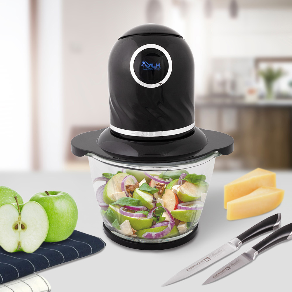 Изображение товара Кухонный комбайн VLK Milano-6851 300 Вт черный для измельчения и нарезки продуктов