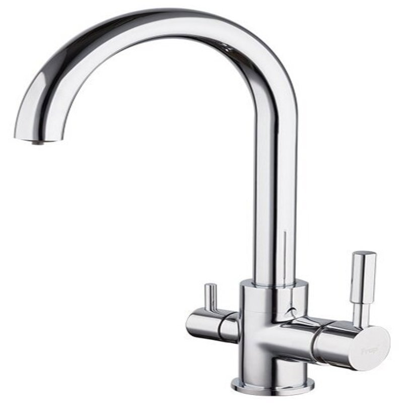 Изображение товара Смеситель для кухни с поворотным изливом Frap H52 латунь цвет хром