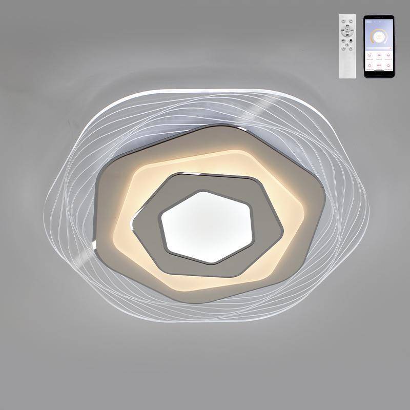 Изображение товара Люстра потолочная светодиодная Estares FIGURE с пультом управления