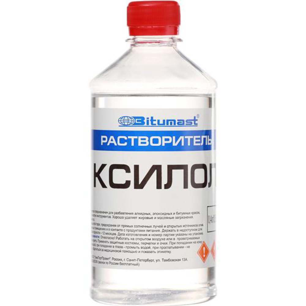 Изображение товара Ксилол Bitumast 82214135 0.5 л Изображение товара Ксилол Bitumast 82214135 0.5 л