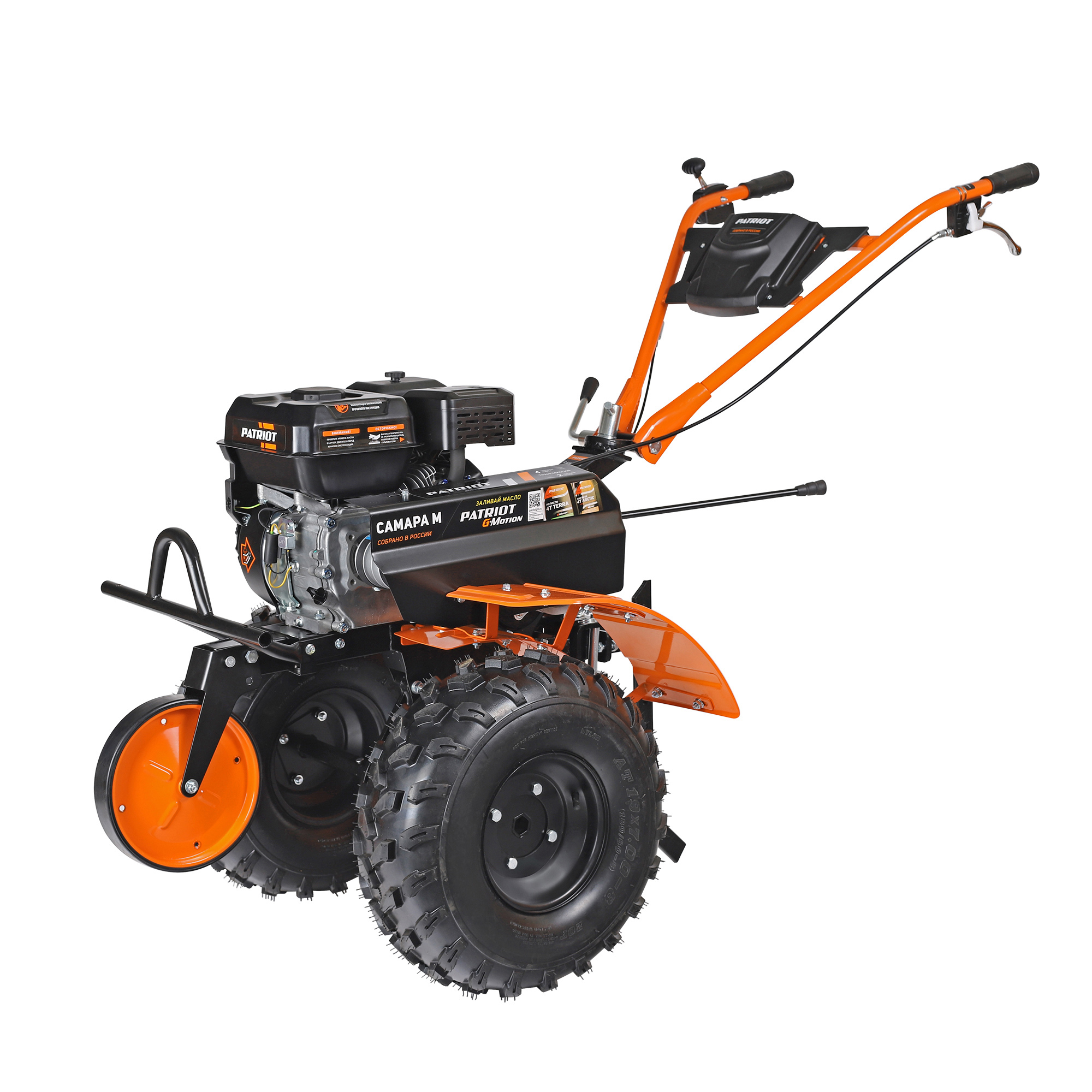 Изображение товара Мотоблок бензиновый PATRIOT Самара М - мощный и универсальный для обработки земли