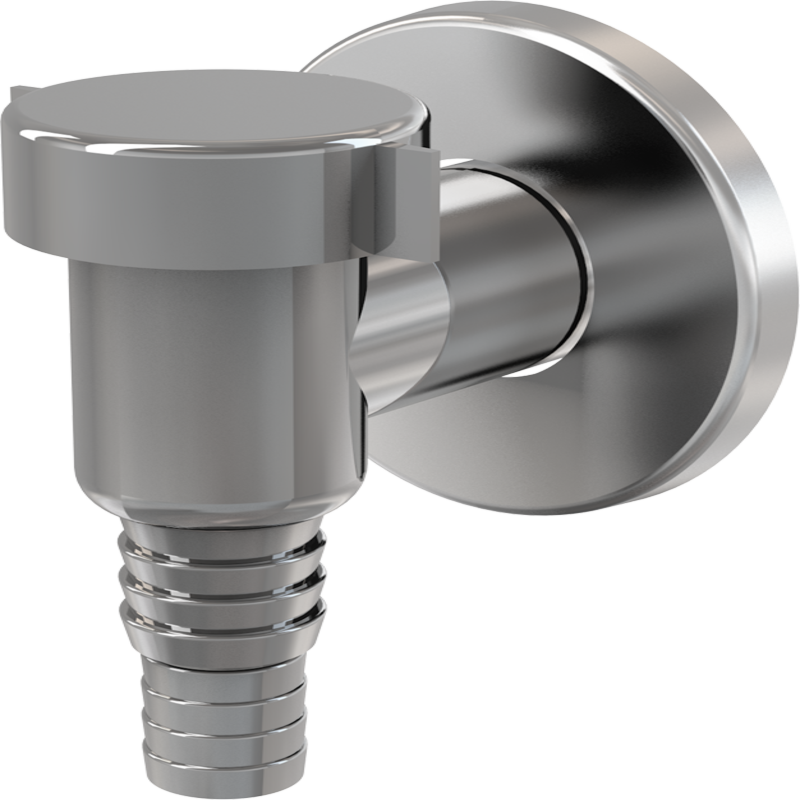 Изображение товара Сифон для стиральной машины Alcaplast APS1 наружный, хром