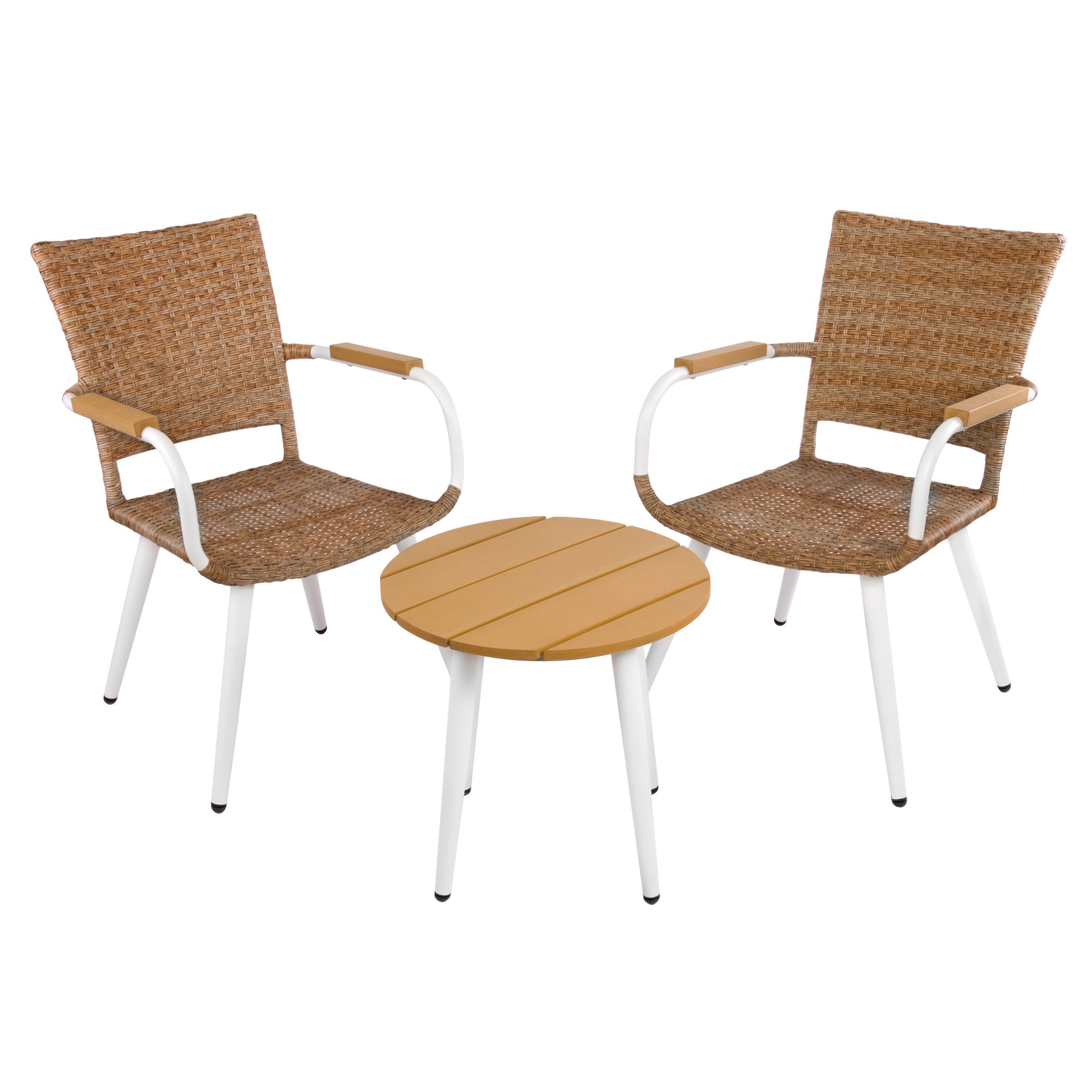 Изображение товара Комплект для отдыха ЭкоДизайн Patio 210487, стол 2 кресла