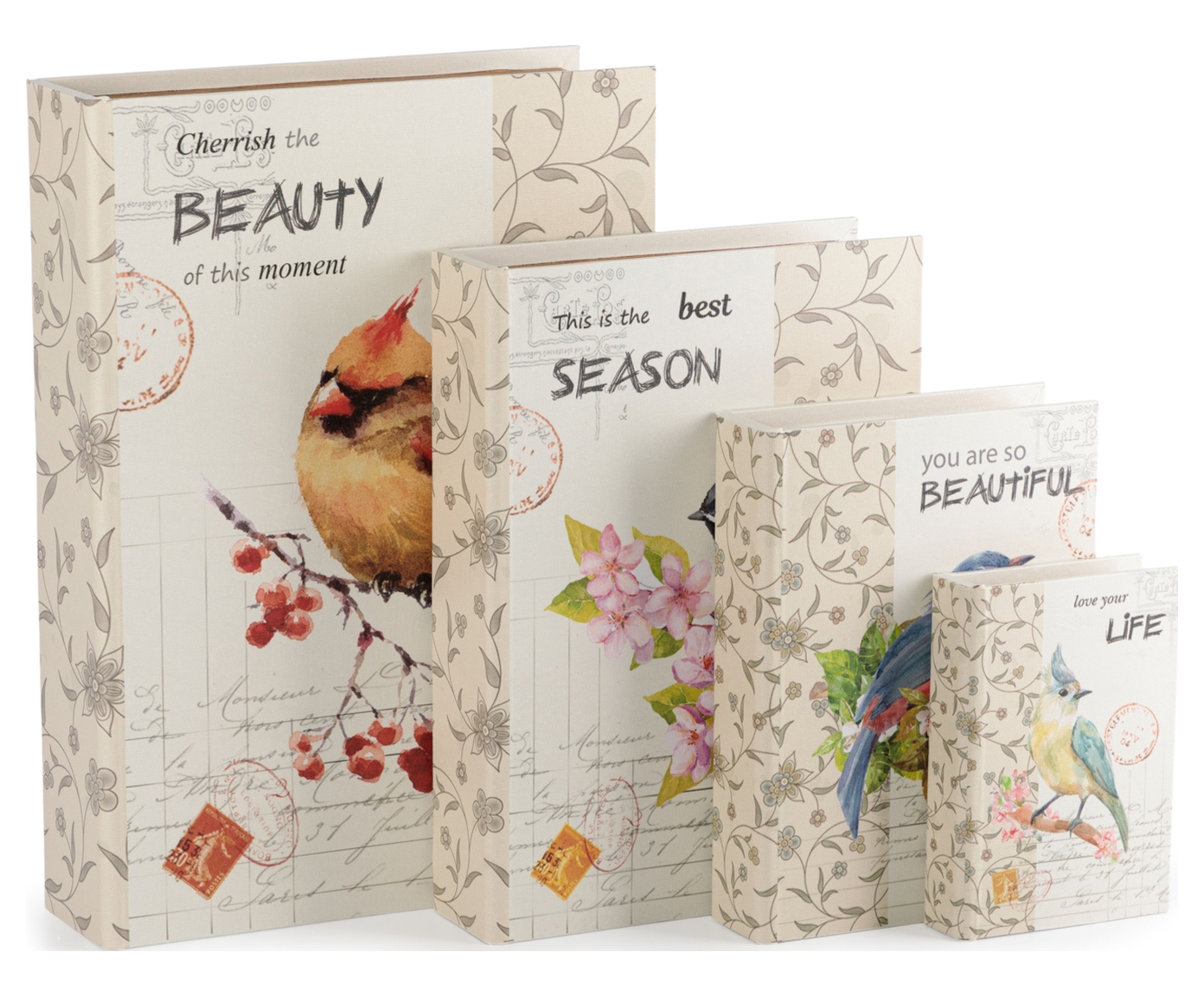 Изображение товара Шкатулки Frank ГЛАСАР 29-515 Набор 4 предмета в виде книг