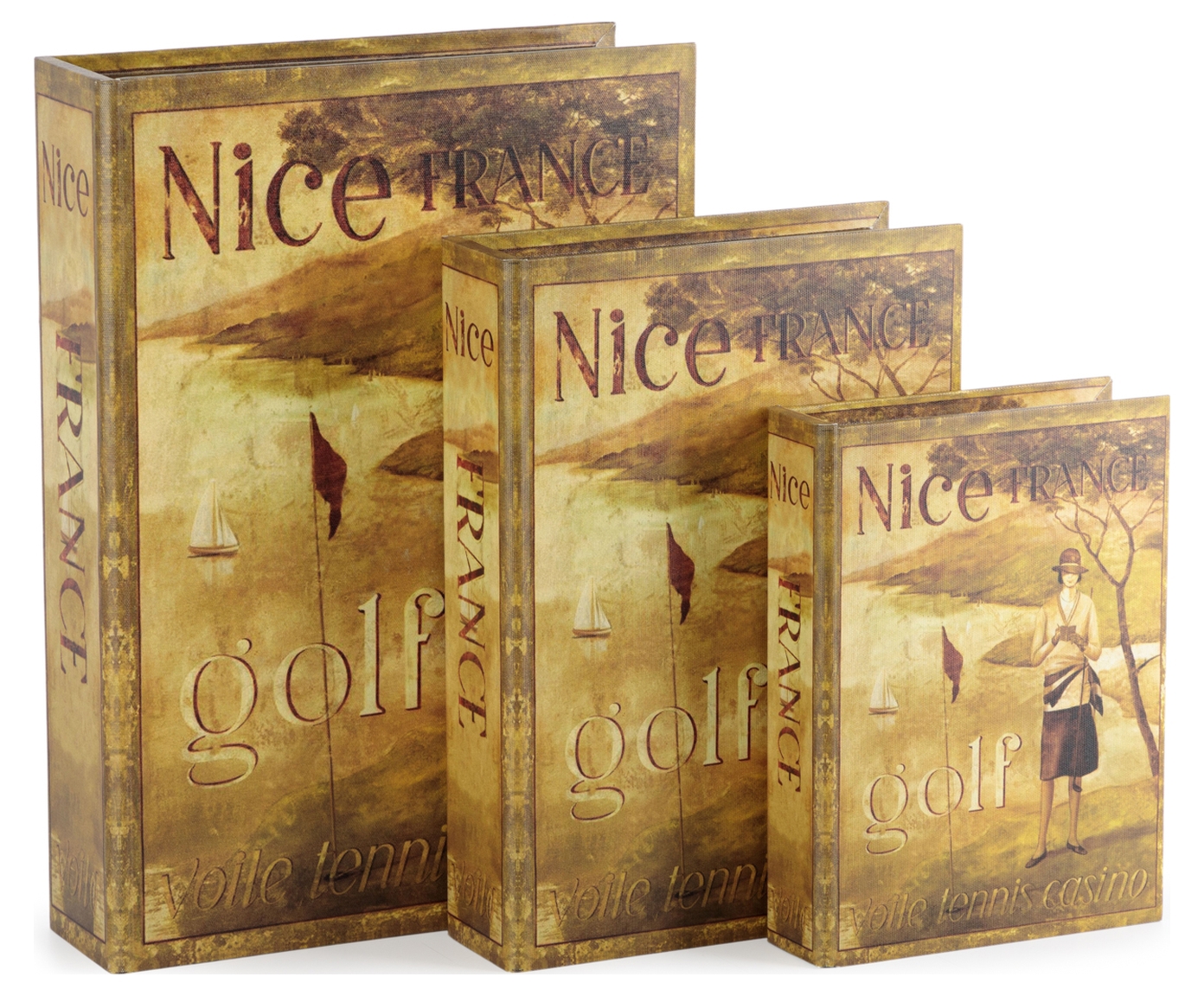 Изображение товара Шкатулки Frank в виде книг 29-517, набор 3 предмета