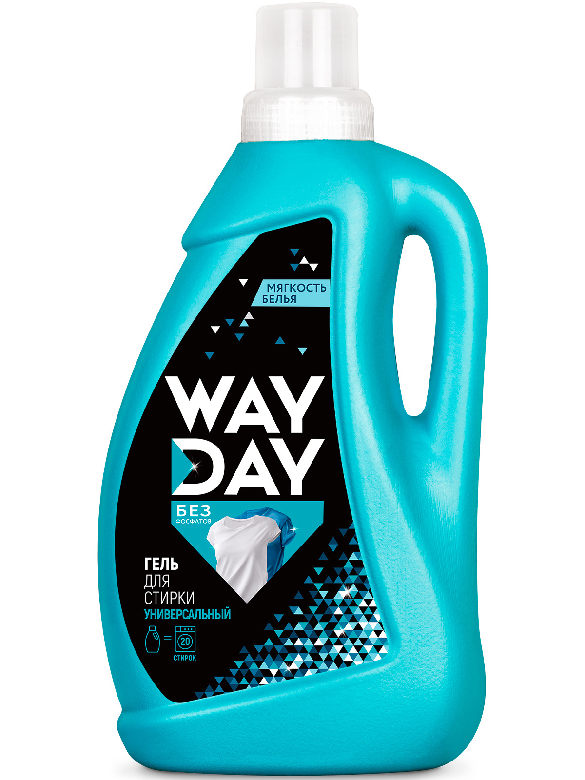 Изображение товара Средство для стирки Expel WayDay жидкое универсальное Эффект чистоты 1 л Изображение товара Средство для стирки Expel WayDay жидкое универсальное Эффект чистоты 1 л