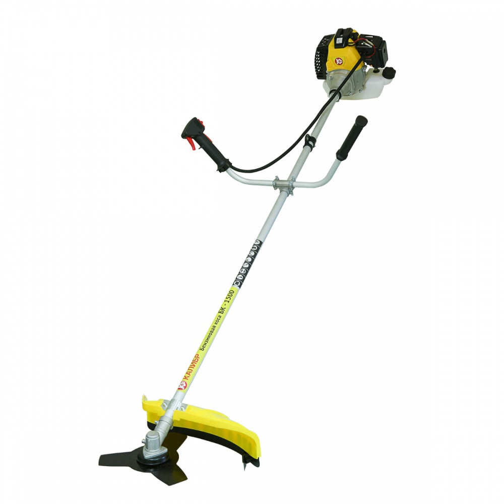 Изображение товара Бензиновый триммер Калибр 60116 2 л.с. для газона и травы