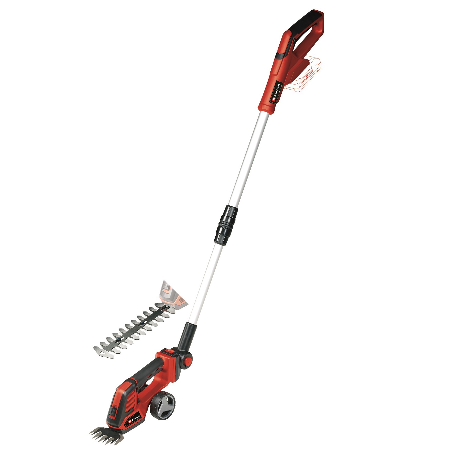 Изображение товара Аккумуляторные ножницы для травы Einhell GE-CG 18/100 Li T-Solo
