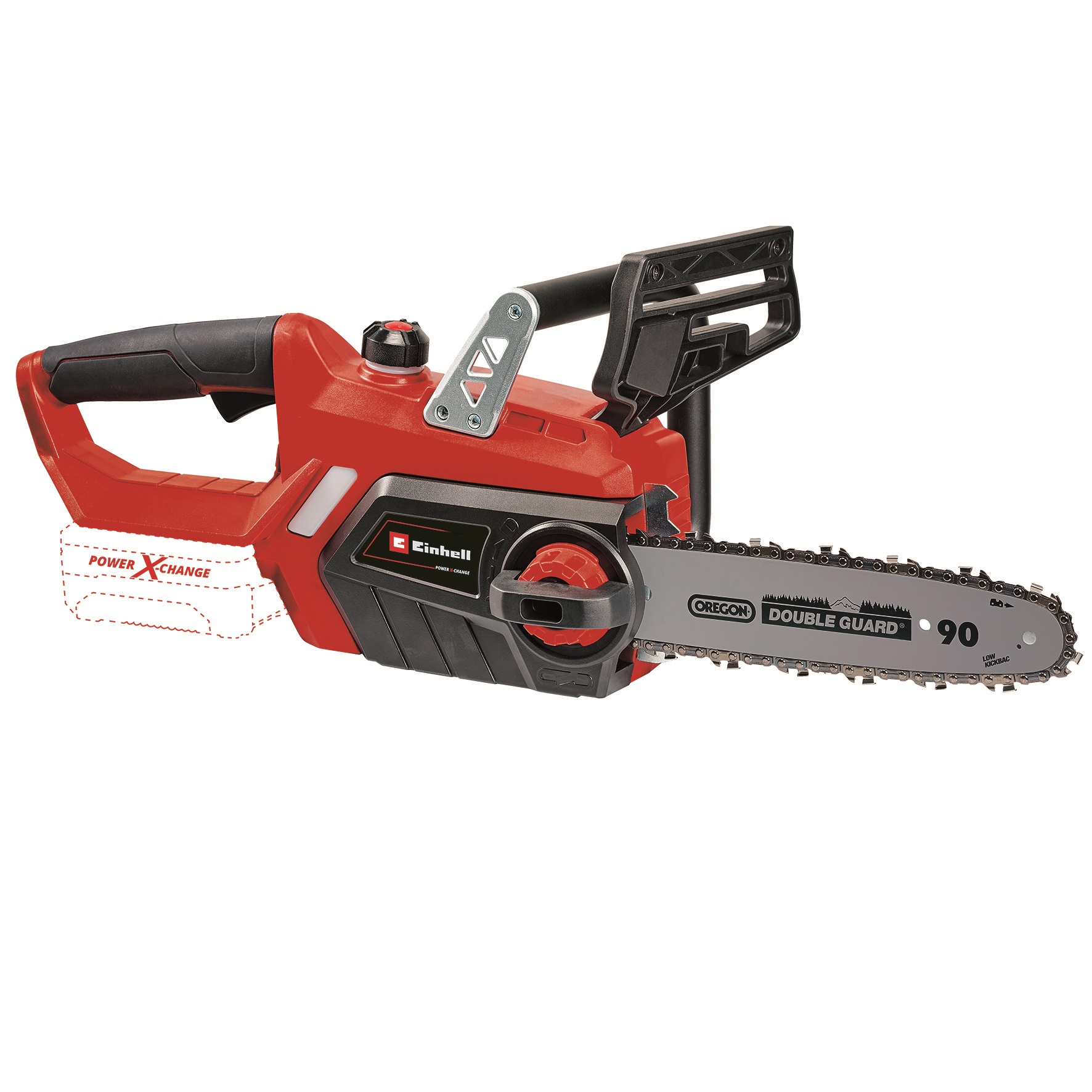 Изображение товара Аккумуляторная цепная пила Einhell GE-LC 18 Li-Solo 18 В, шина 25 см