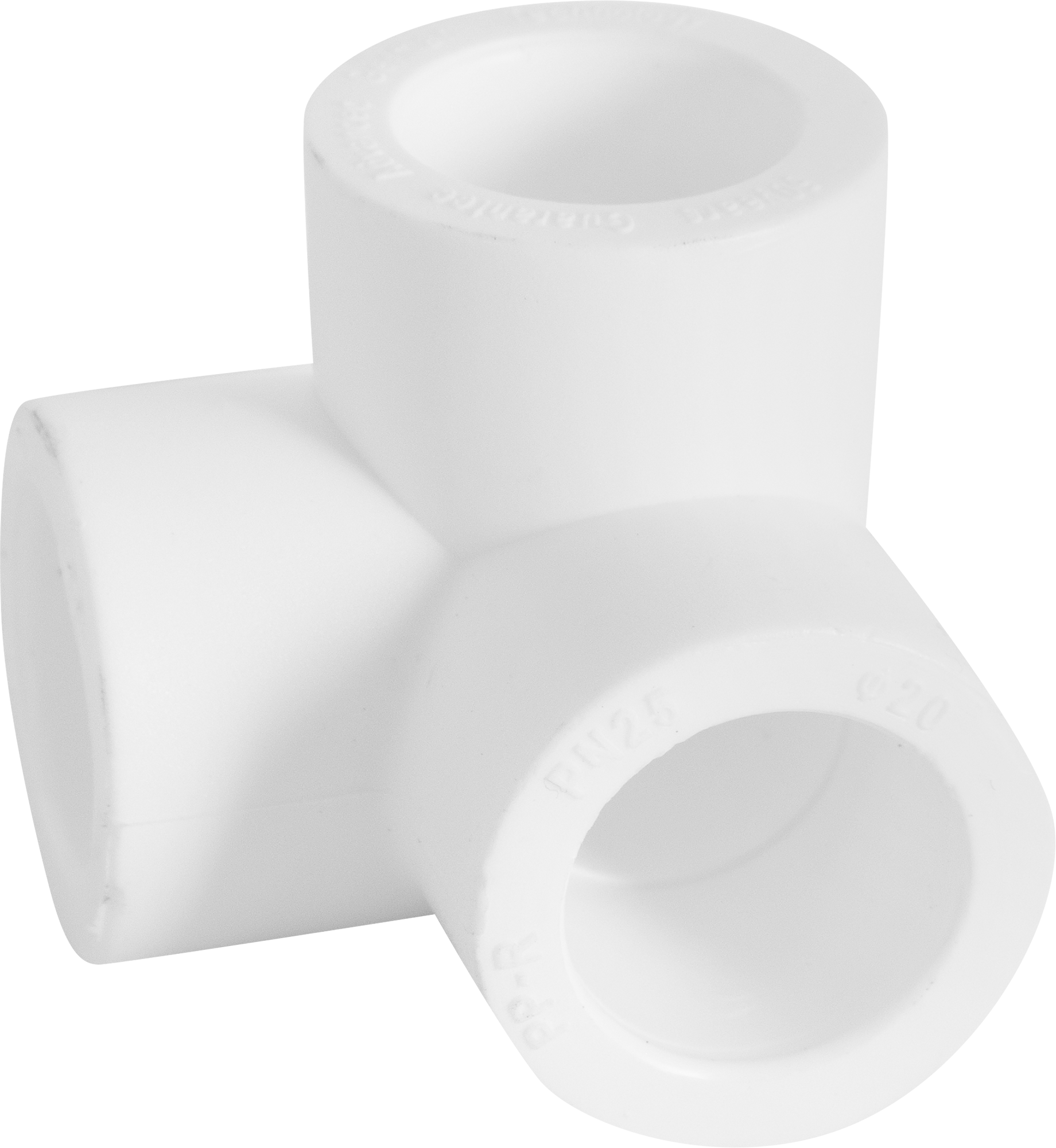 Изображение товара Тройник двухплоскостной Aquabeam 20x20x20 мм полипропилен AB.PPR.002.DT.020