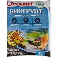 Изображение товара Биогрунт на основе конского навоза универсальный 10 л