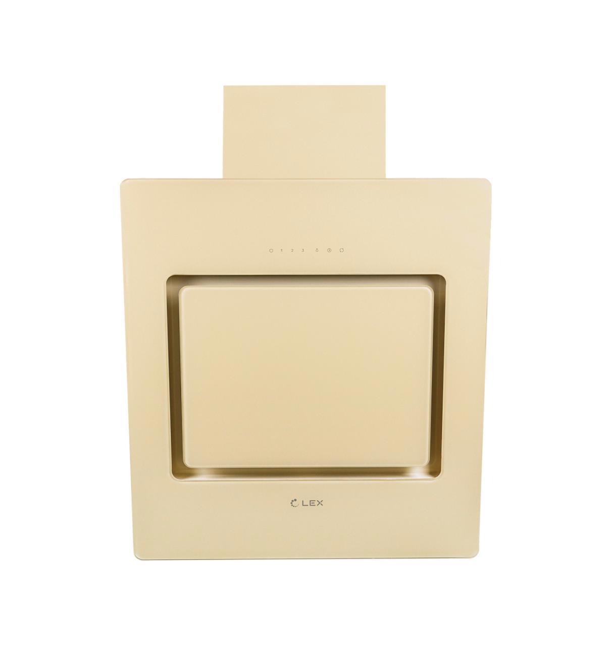 Изображение товара Вытяжка Lex Leila 600 Ivory 59.50x48.80x42 см цвет бежевый