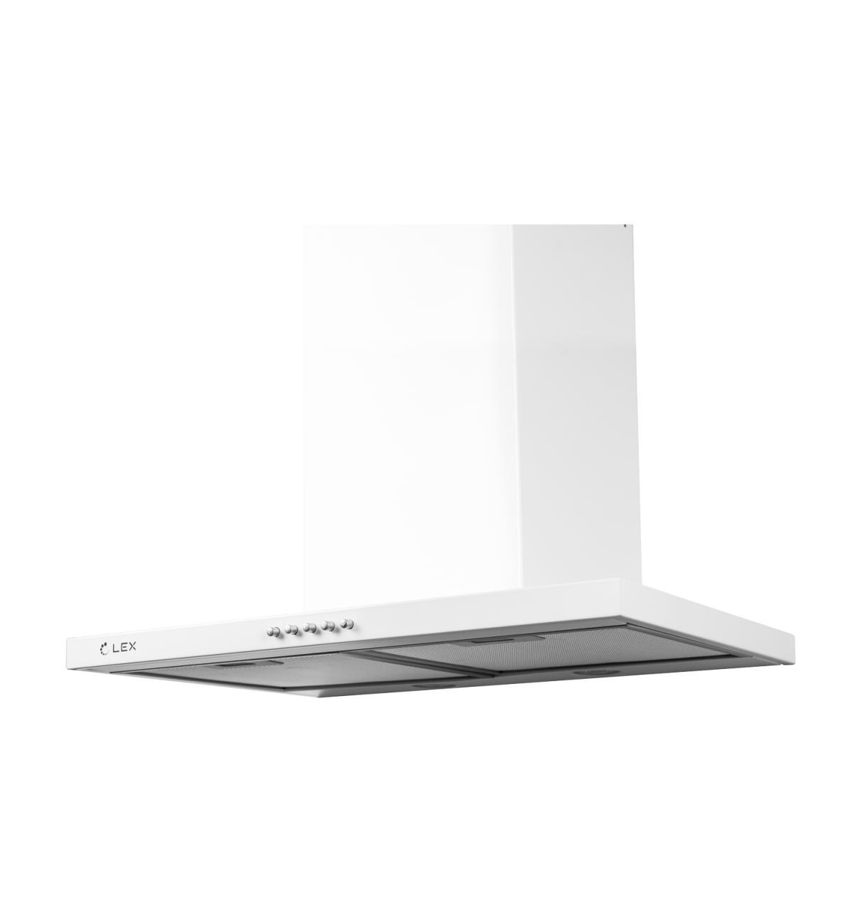 Изображение товара Вытяжка Lex T 600 White 59.60x45x41 см цвет белый