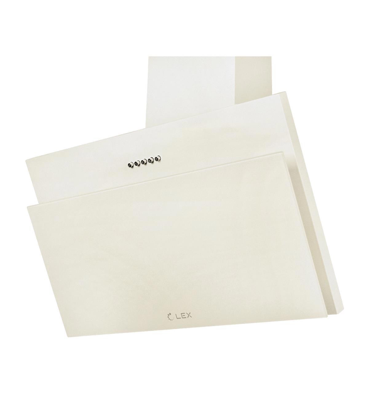Изображение товара Вытяжка Lex Luka 600 Ivory Light 60x33x28 см цвет белый антик