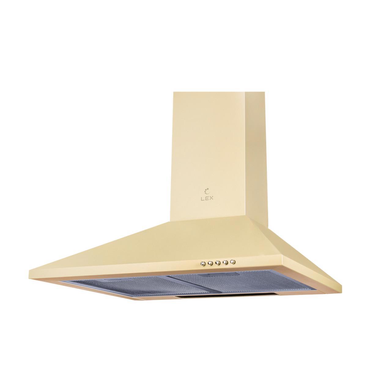 Изображение товара Встраиваемая вытяжка Lex Basic 600 Ivory 60x57.30x48 см бежевый