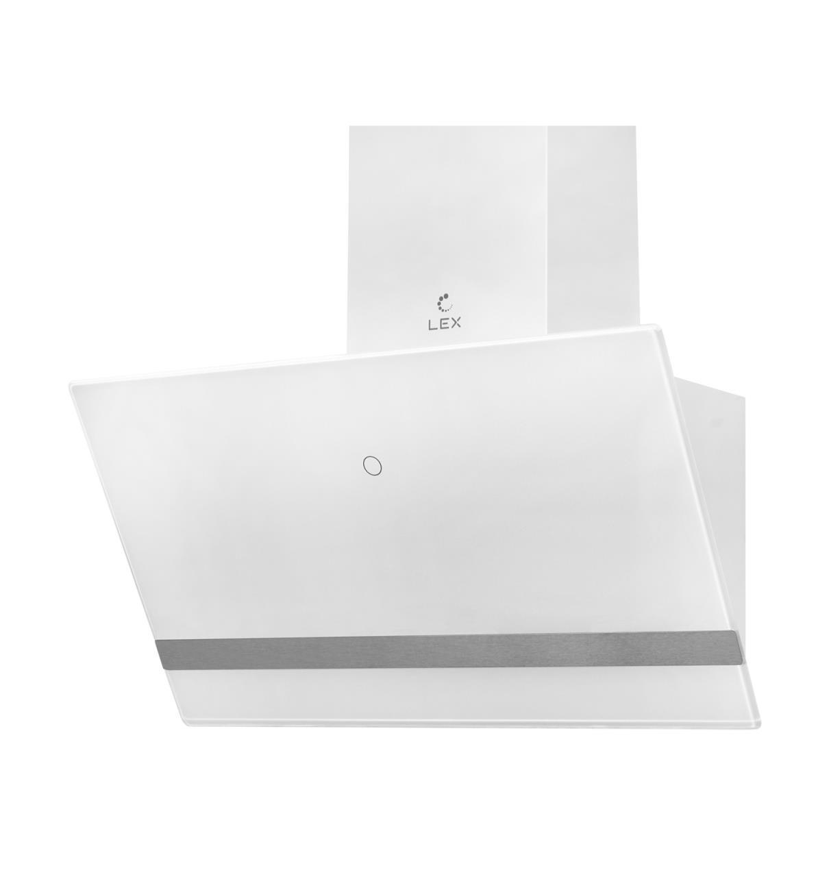 Изображение товара Вытяжка Lex Touch Eco 600 White наклонная сенсорная 680 м³/ч