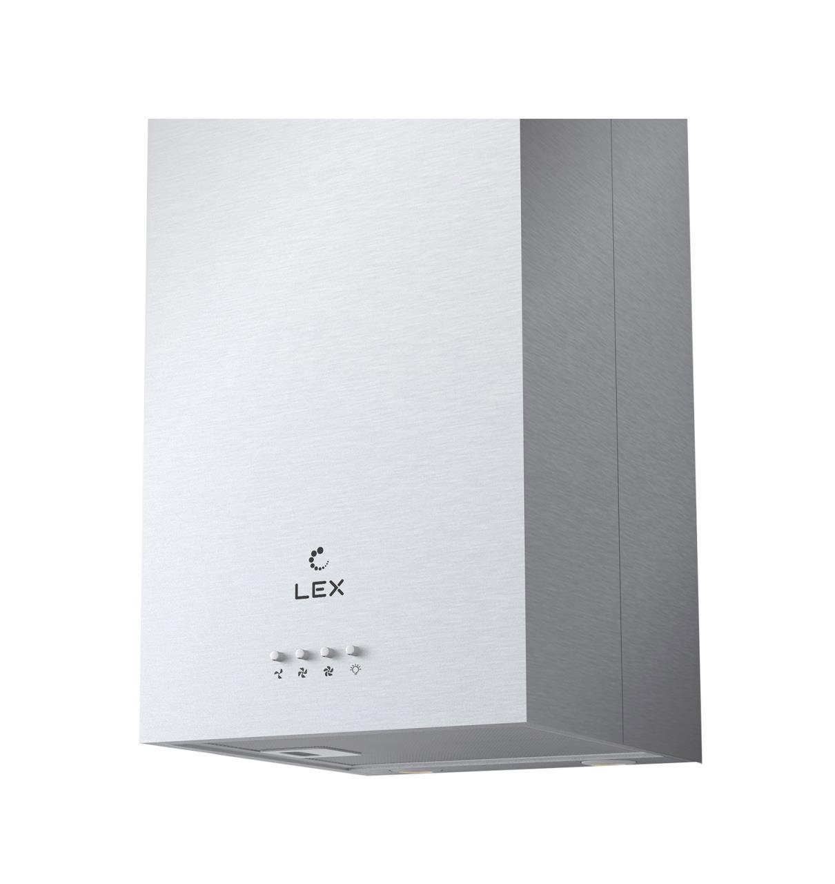 Изображение товара Вытяжка Lex Tubo Quattro Isola 350 Inox для кухонного острова 35x60 см нерж. сталь