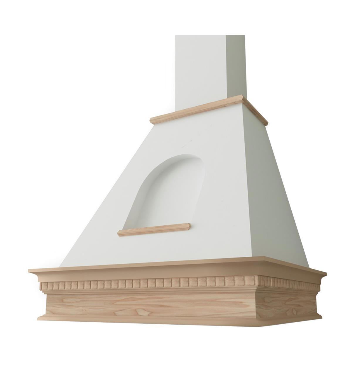 Изображение товара Вытяжка Lex Ancona 900 White 90x61x50 см цвет белый