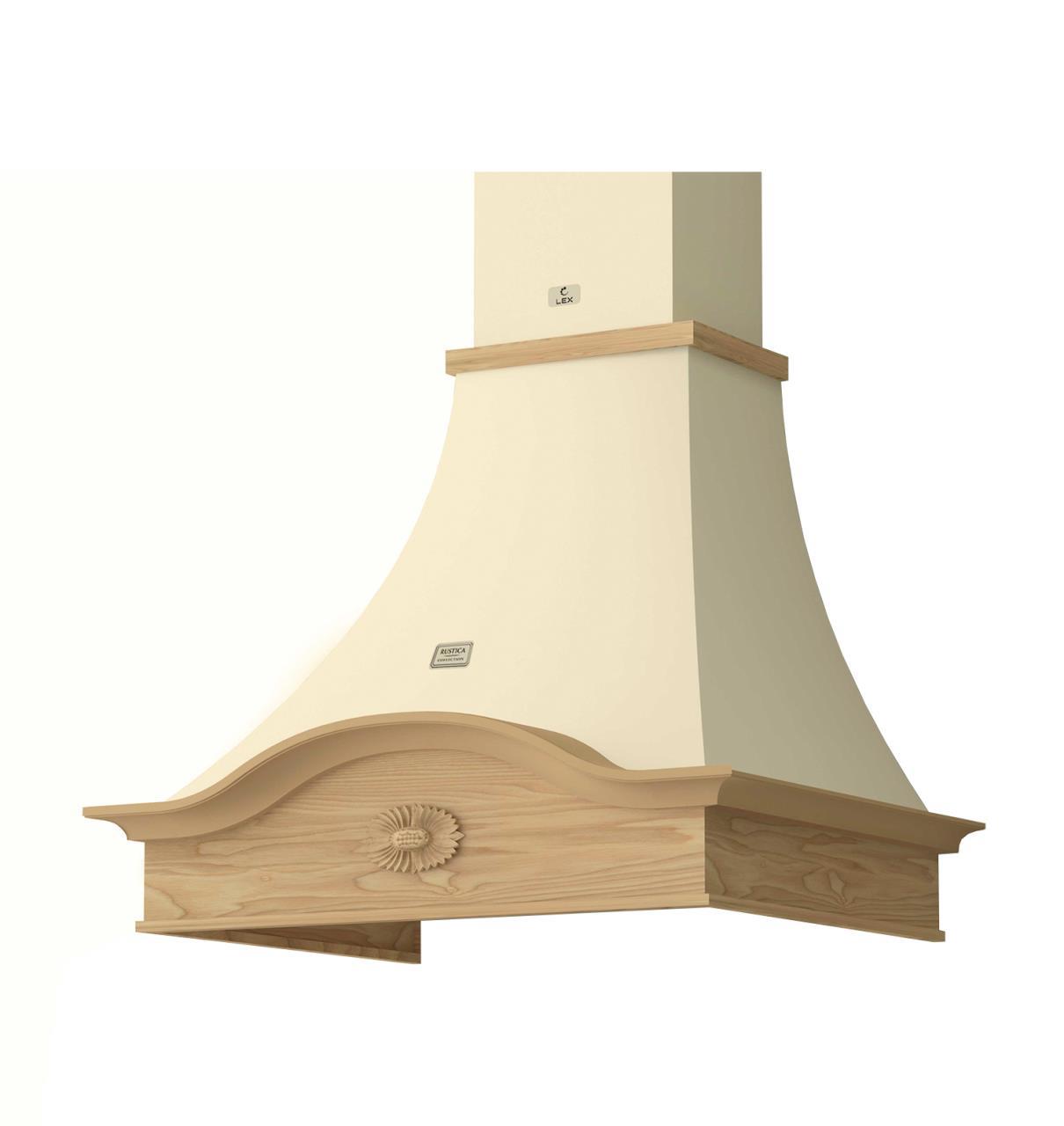 Изображение товара Вытяжка Lex Milano 900 Ivory 90x65x46.90 см цвет бежевый