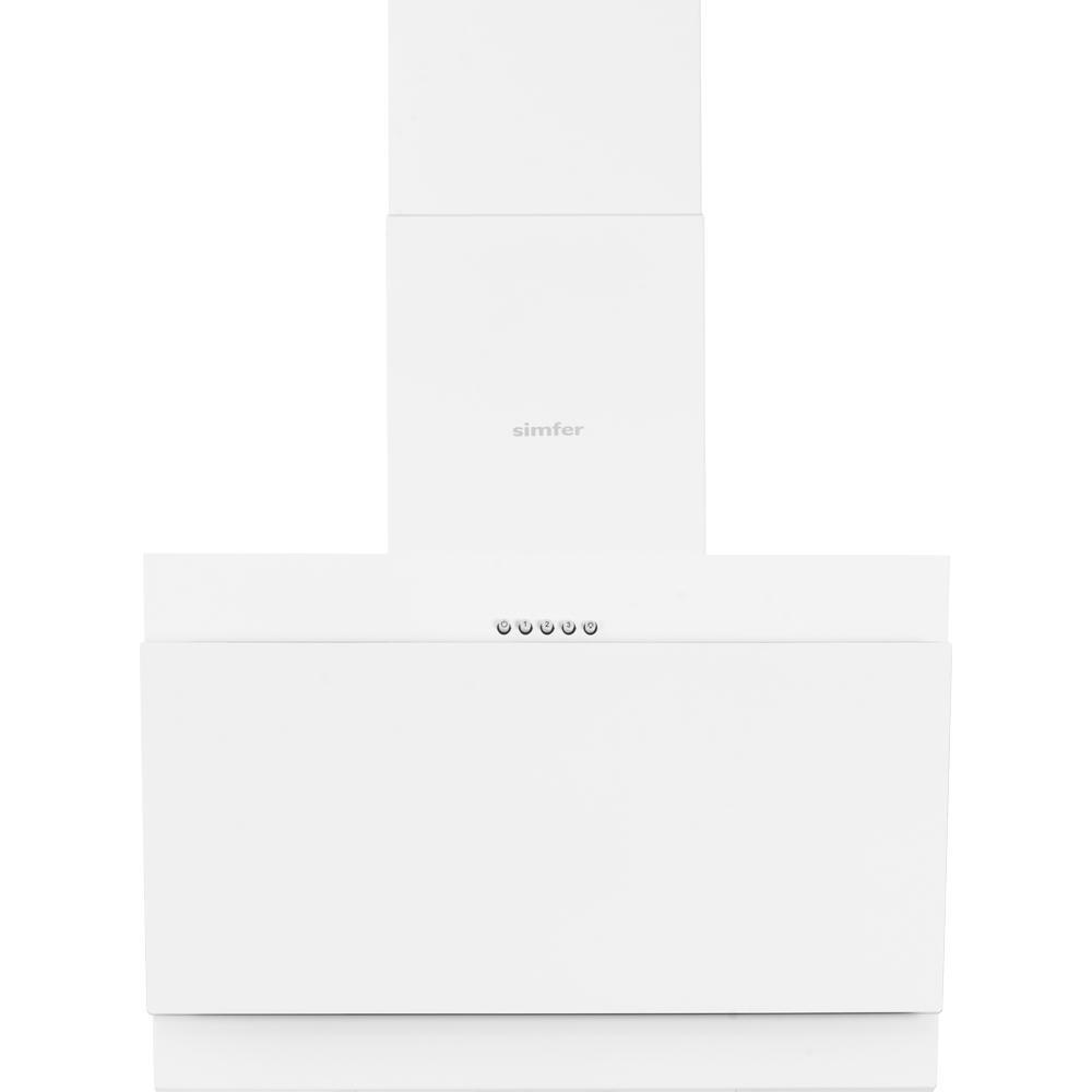 Изображение товара Встраиваемая вытяжка Simfer 8615SM 60x96x48 см белая с LED подсветкой