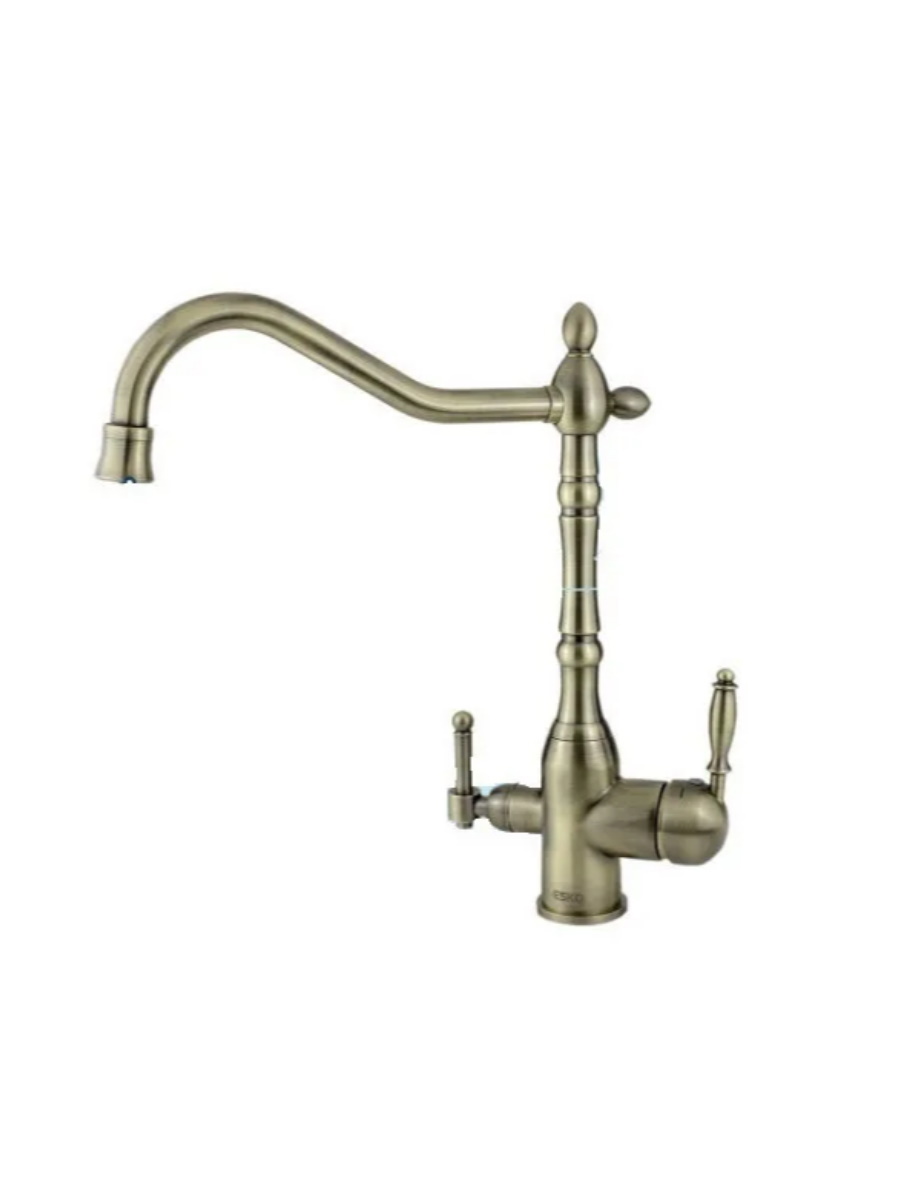 Изображение товара Смеситель для кухни ESKO Florence FR 519 Br мата бронза с поворотным изливом