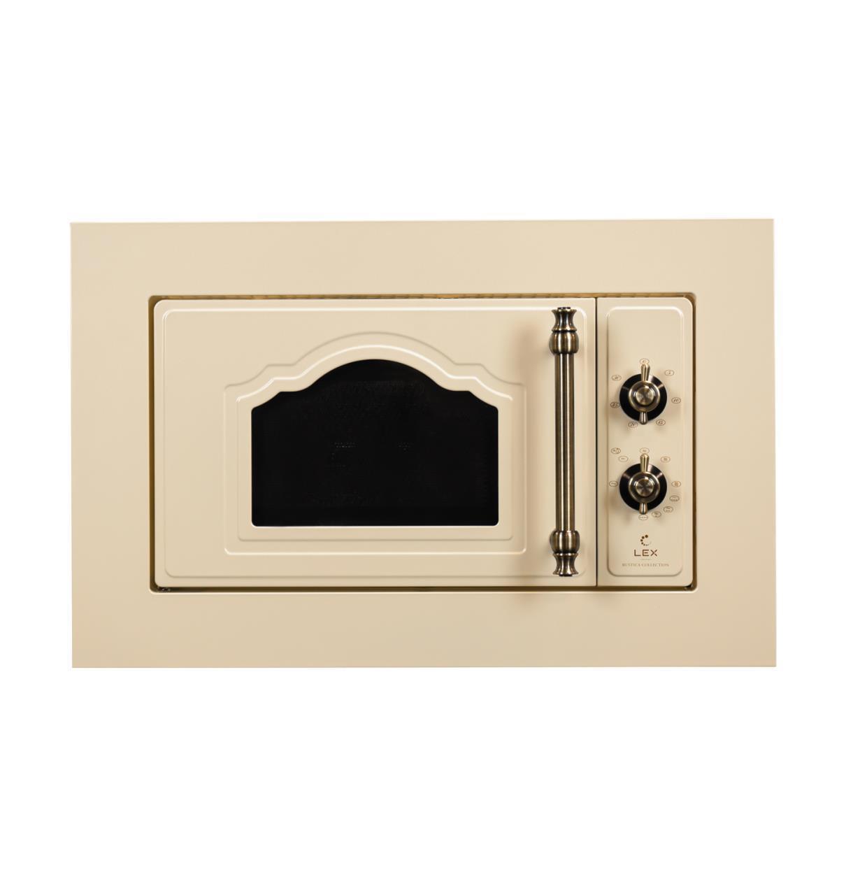 Изображение товара Встраиваемая микроволновая печь LEX BIMO 20.01 C ретро стиль 20л 700 Вт