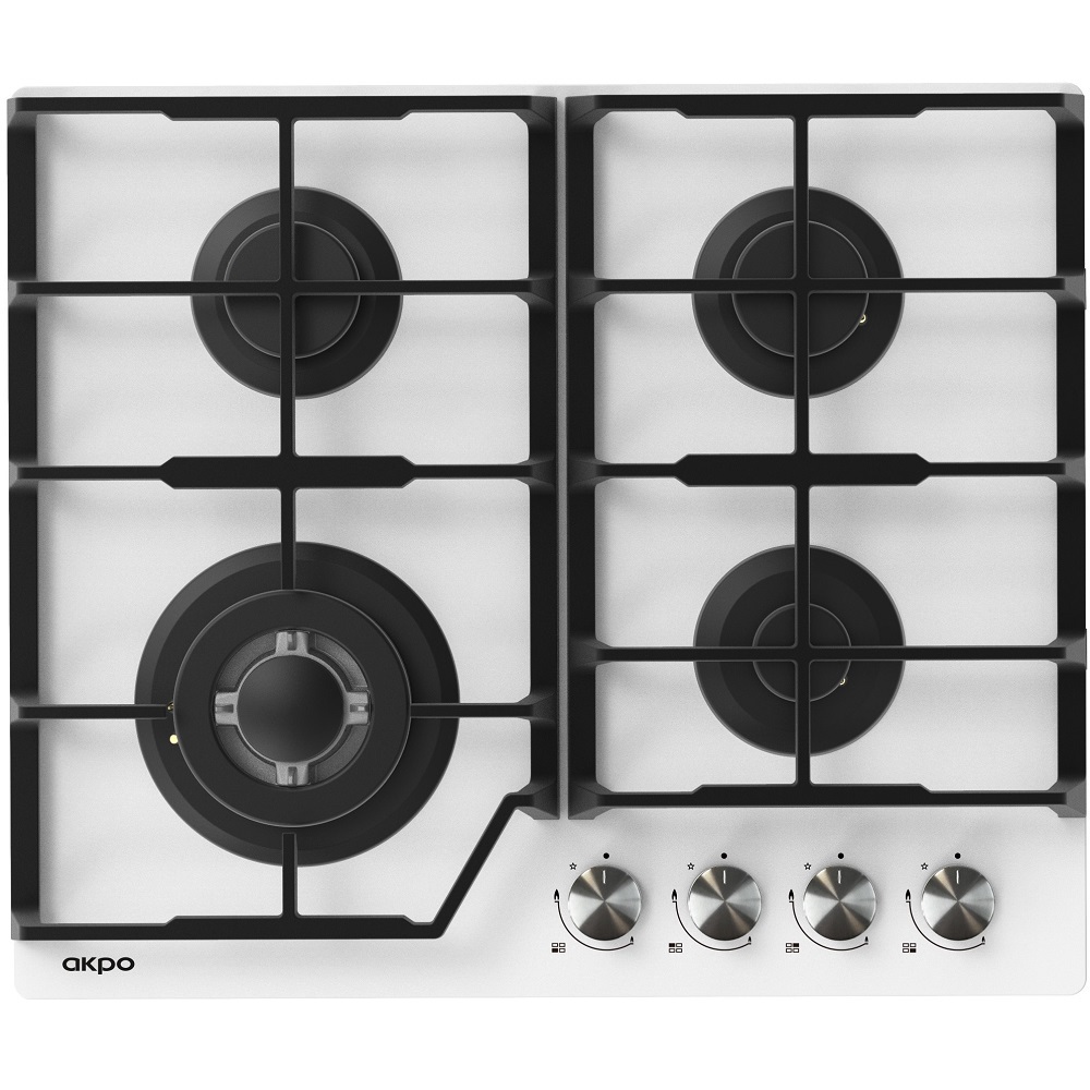 Изображение товара Газовая варочная панель AKPO PGA 604 HGC-T 60 см 4 конфорки белая