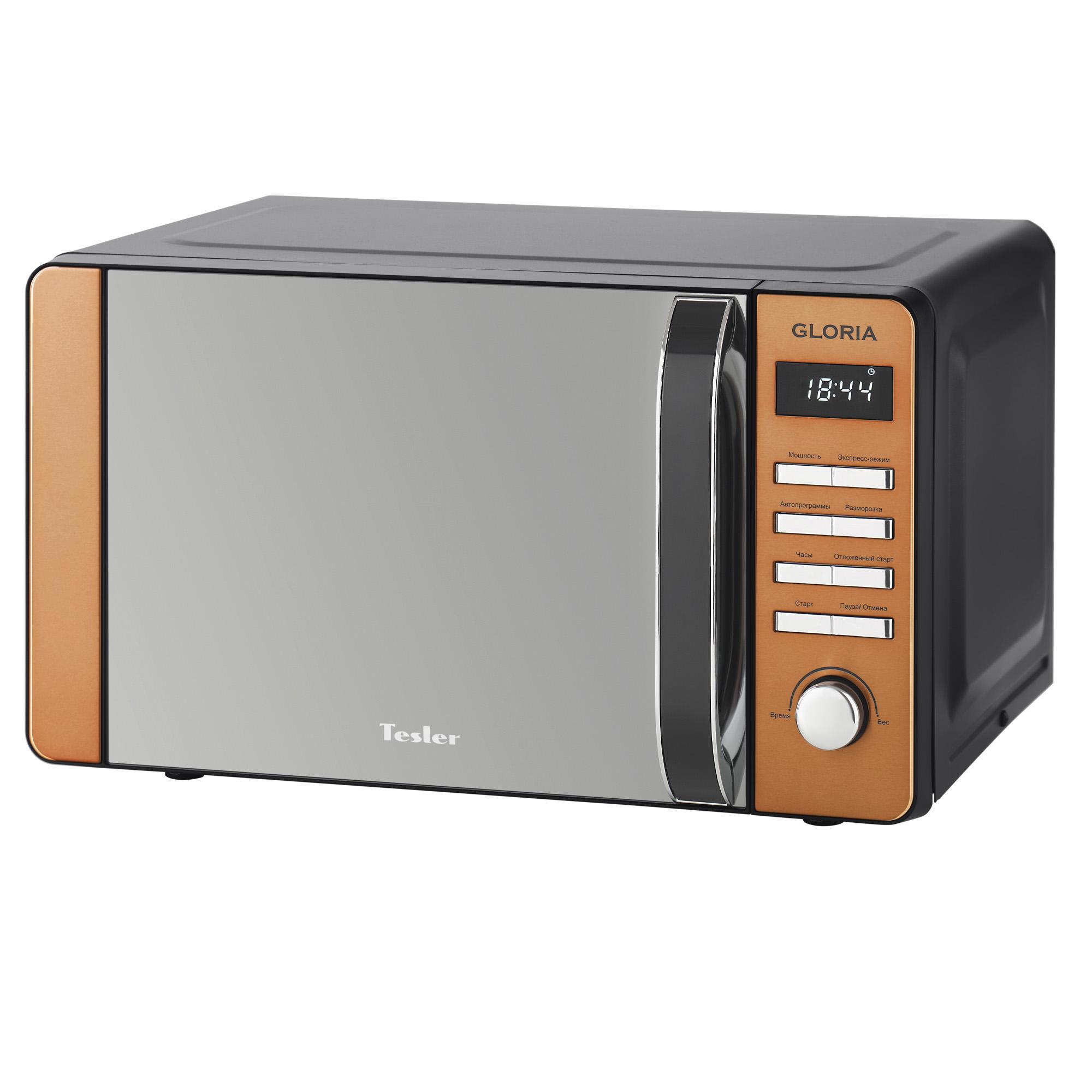 Изображение товара Микроволновая печь 20 л 45.1x34.8x25.8 см TESLER цвет бронза, ME-2010 BRONZE