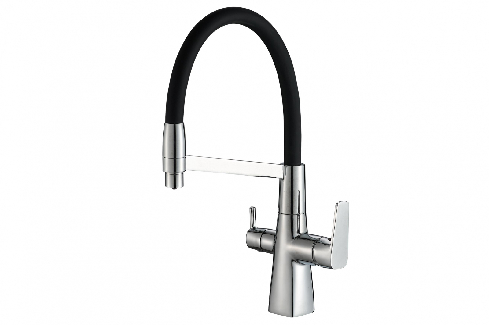 Изображение товара Смеситель для кухни 20.3 см ZORG цвет хром