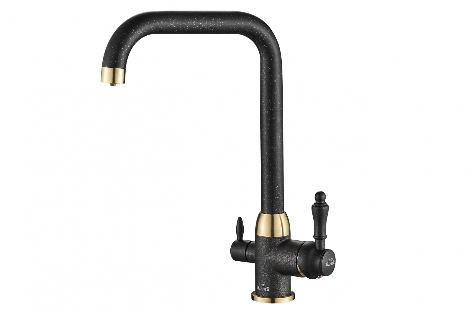 Изображение товара Смеситель для кухни 28.8 см ZORG цвет черный