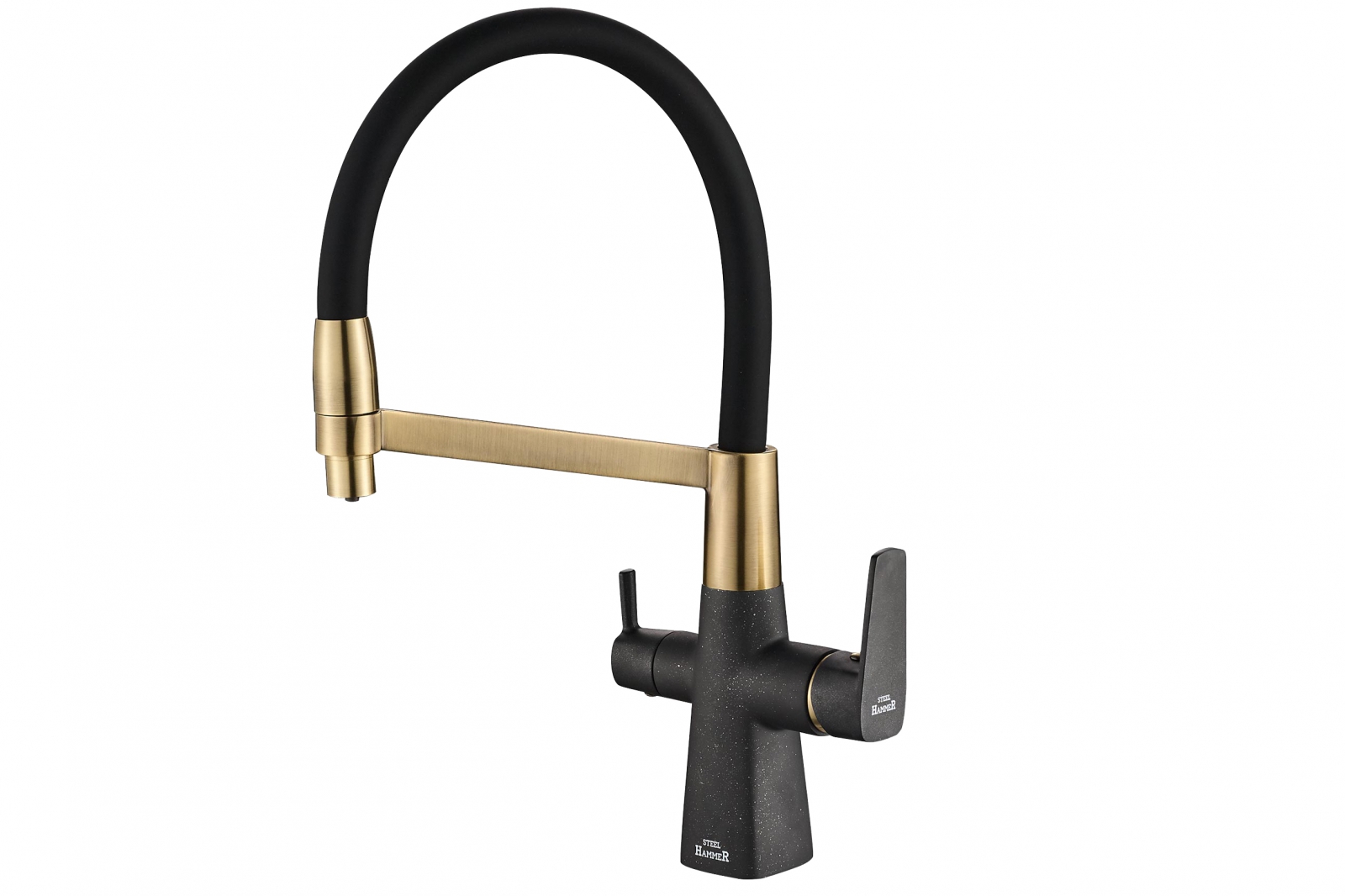 Изображение товара Смеситель ZORG SH 818-6 BLACK BR