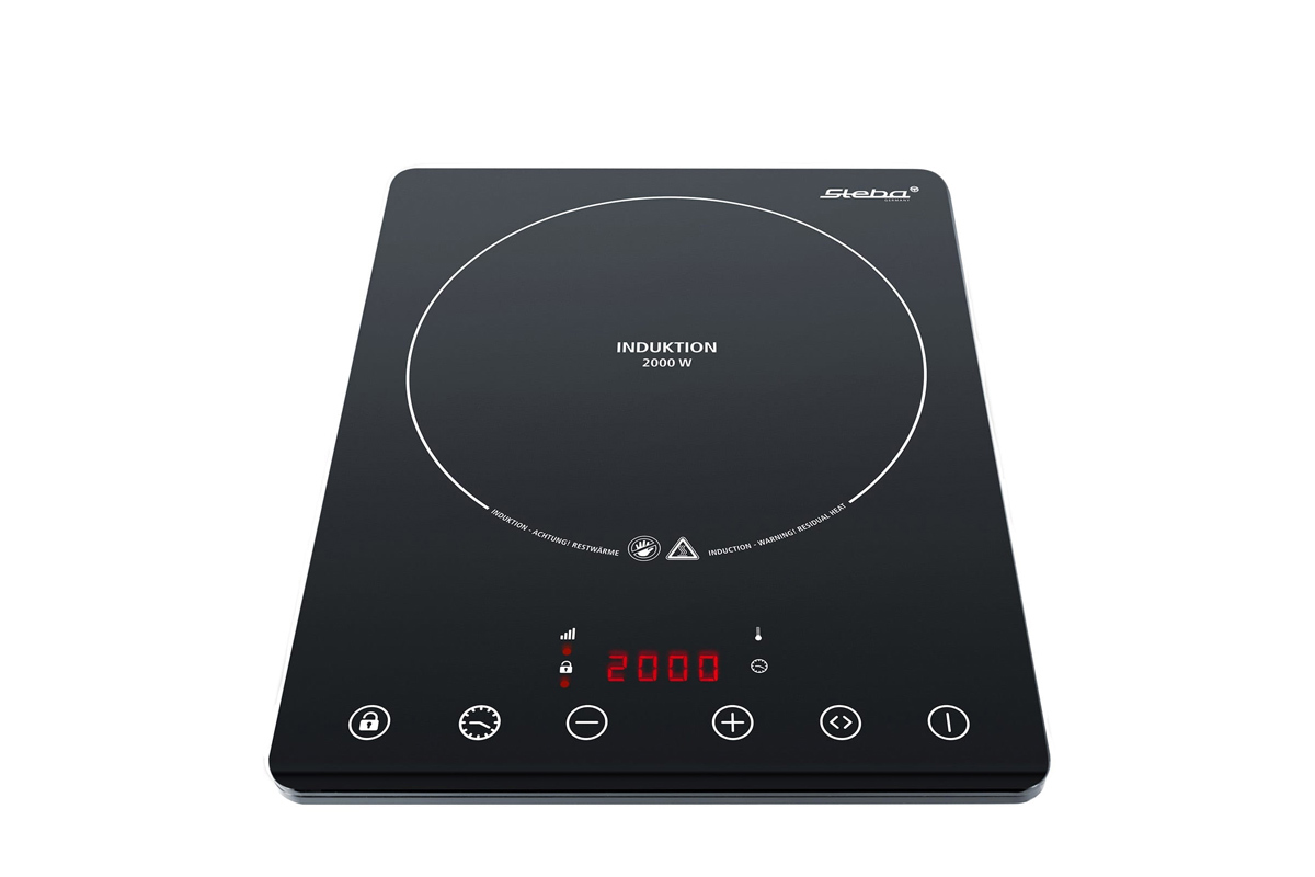 Изображение товара Индукционная настольная плита Steba IK 65 Slim 32 см 1 конфорка цвет черный