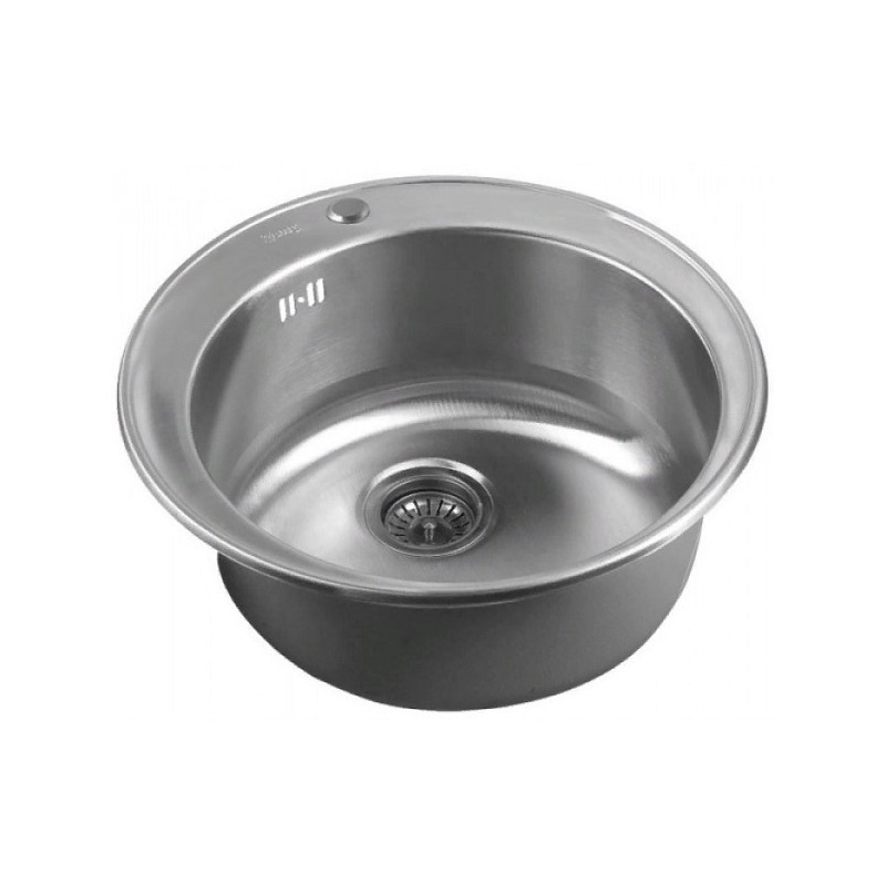 Изображение товара Кухонная мойка ZorG ZR 510/205 из нержавеющей стали с матовой поверхностью