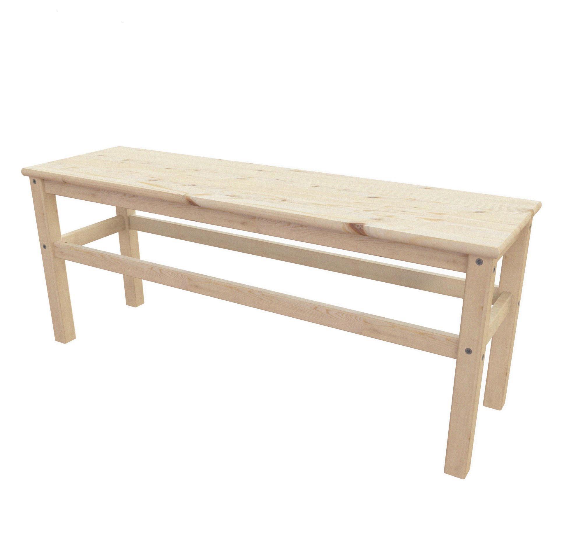 Изображение товара Садовая скамейка Timber&Style деревянная 320x1100x450 мм Россия