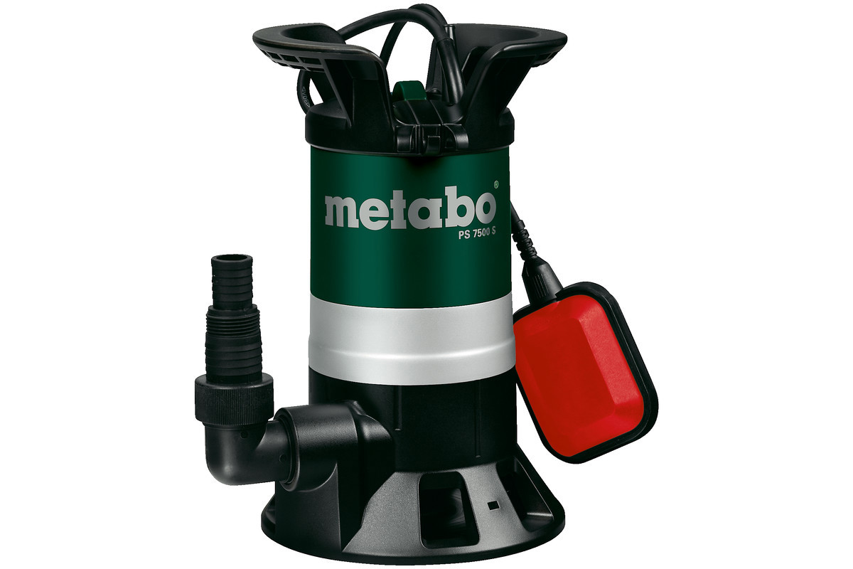 Изображение товара Насос погружной дренажный для загрязненной воды Metabo PS 7500 S, 7500 л/ч