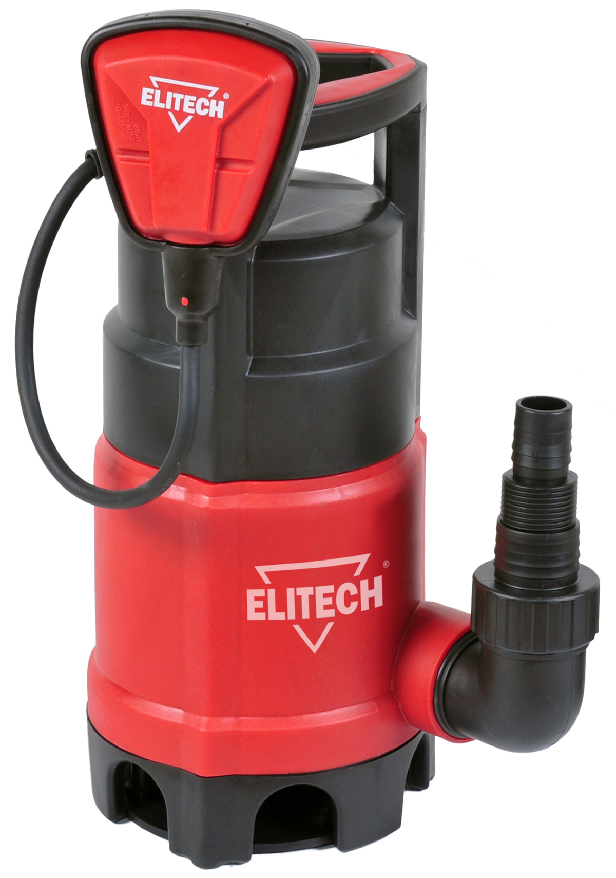 Изображение товара Насос погружной дренажный для грязной воды Elitech НПФ 800, 13200 л/ч