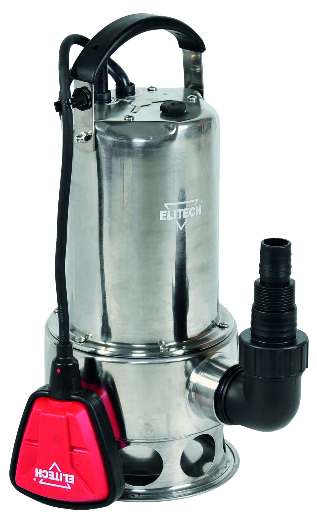 Изображение товара Насос погружной дренажный для грязной воды Elitech НПФ 1200Н, 15700 л/ч