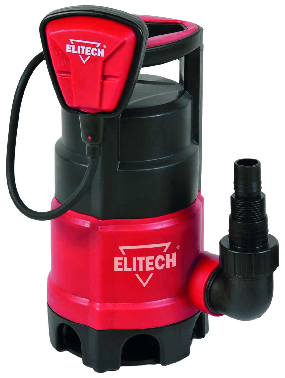 Изображение товара Насос погружной дренажный для грязной воды Elitech НПФ 400, 8100 л/ч