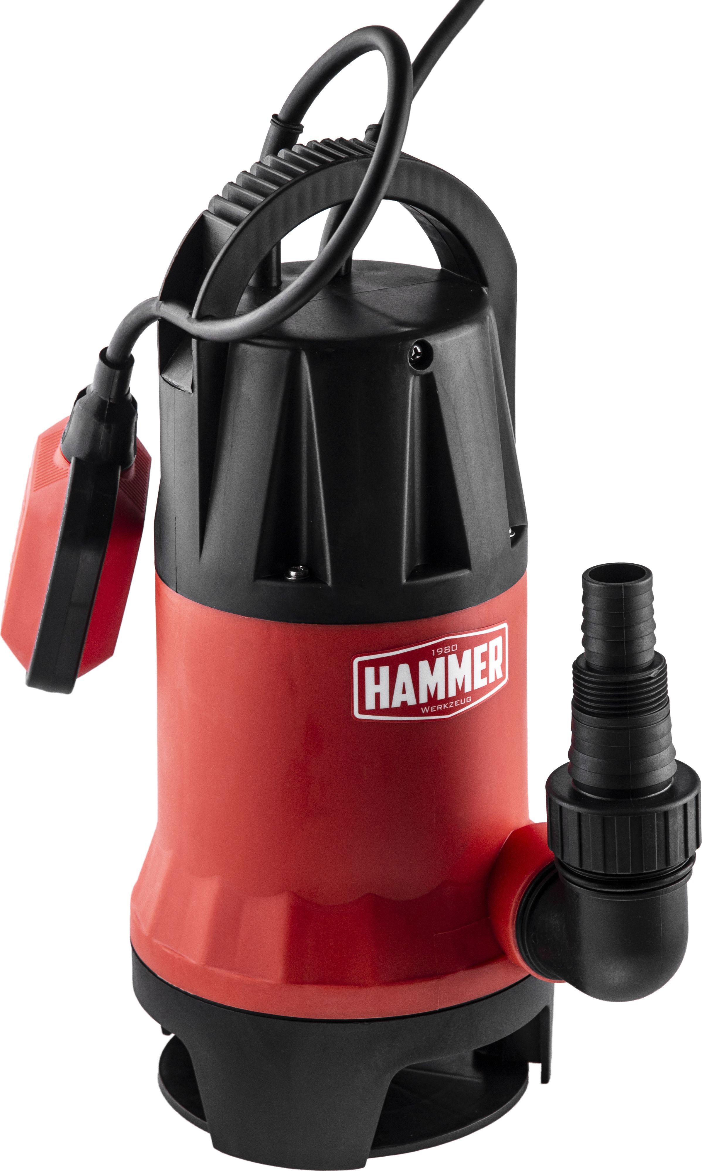 Изображение товара Насос погружной для грязной воды Hammer NAP900D, 14000 л/час