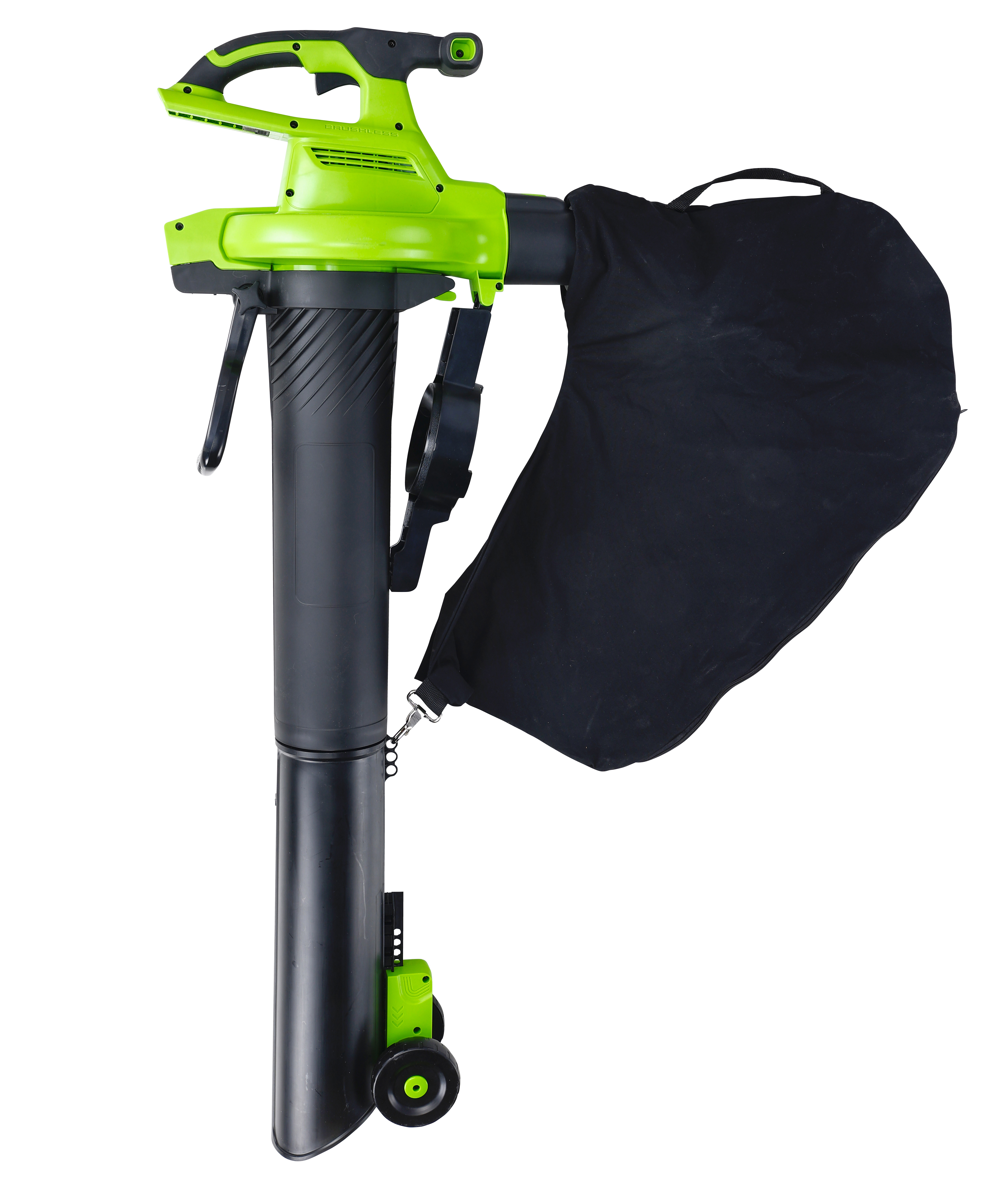 Изображение товара Садовый аккумуляторный пылесос-воздуходувка Greenworks 40В