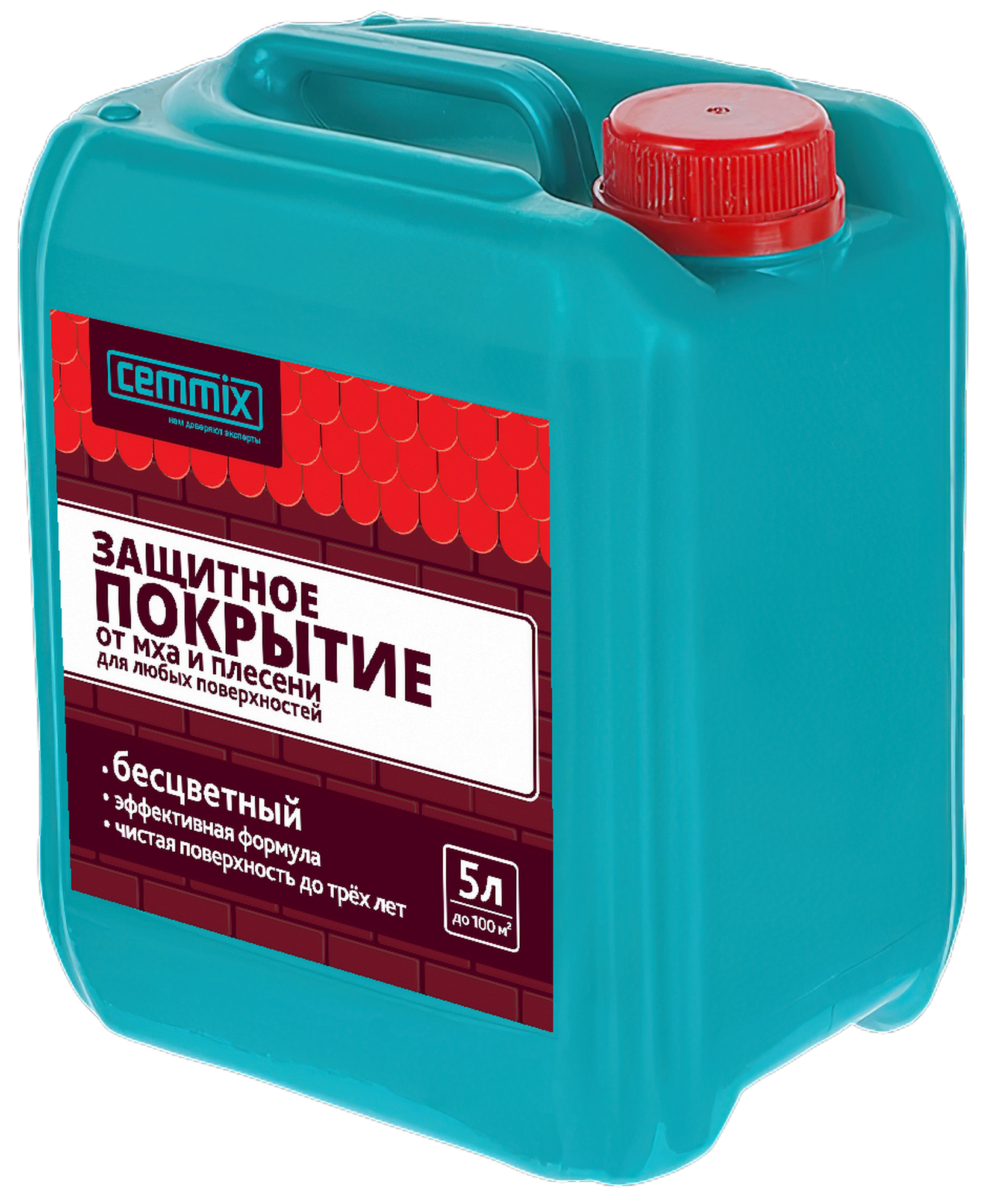 Защитное покрытие от грибка и плесени Cemmix 5 л - 2