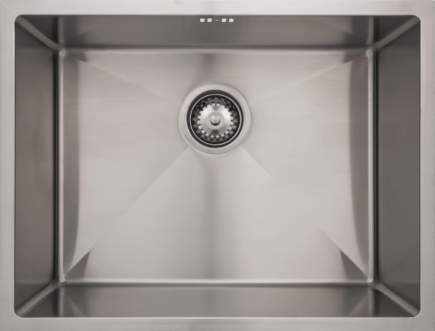 Изображение товара Seaman SME-580.A Мойка кухонная из нержавеющей стали 58x58 см, 1 чаша, серебристая