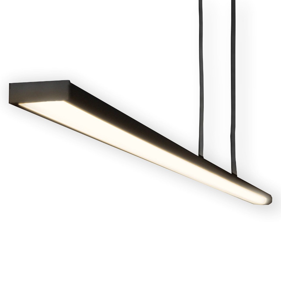 Изображение товара Люстра подвесная светодиодная LUCHERA TLCI1-120-01 DIM пульт управление 13 м² черный