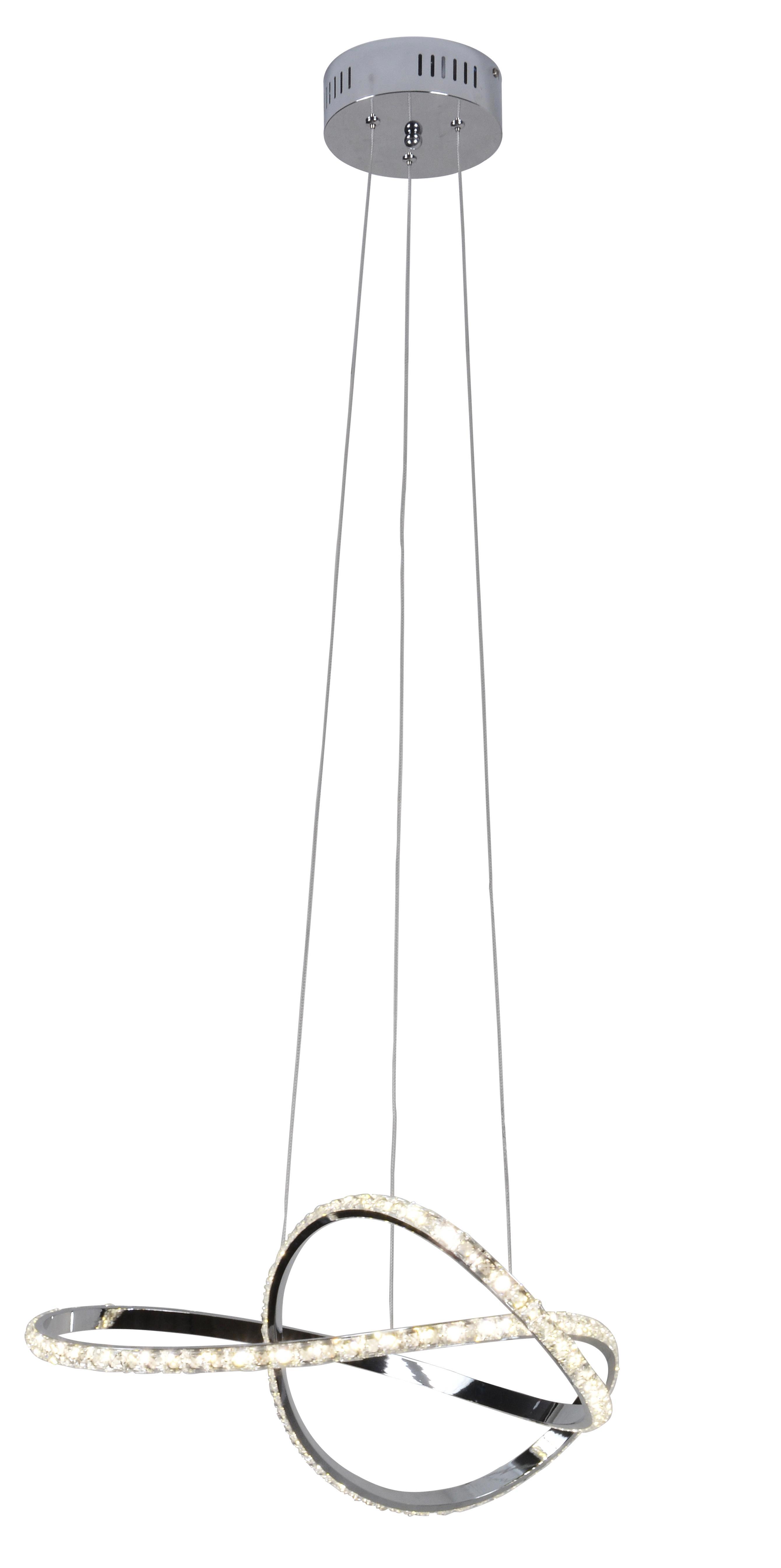 Изображение товара Подвесная светодиодная люстра MODERLI Ello 90W с пультом управление и изменением оттенков белого