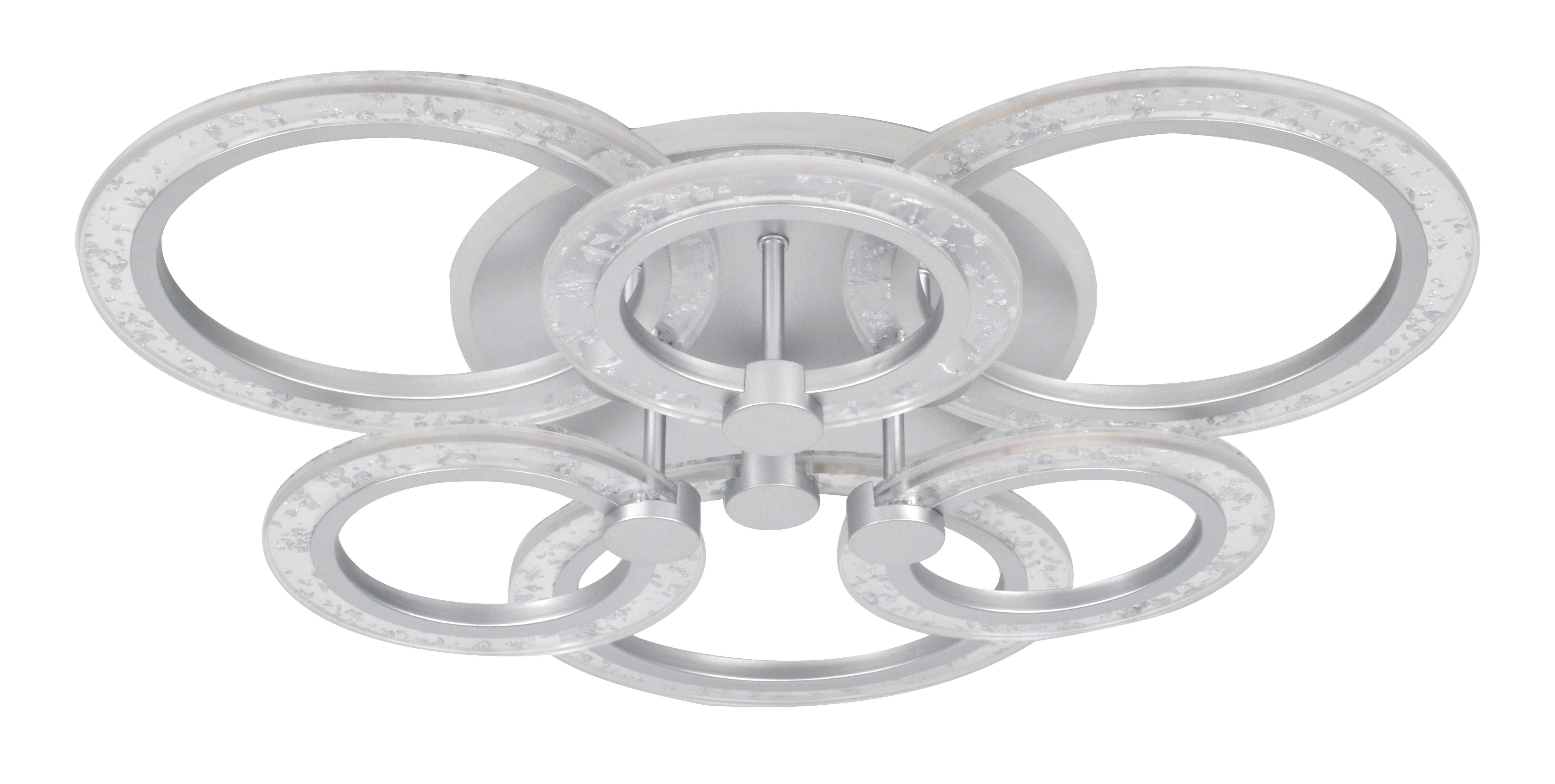 Изображение товара Люстра потолочная светодиодная ESCADA 10225/6LED Silver с пультом 15 м²