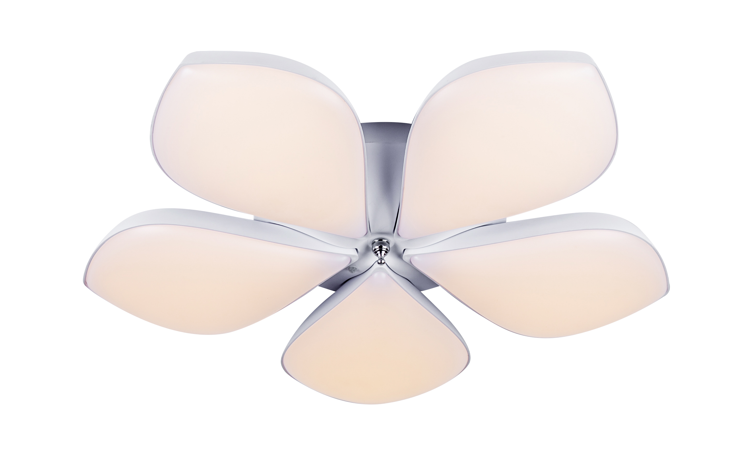 Изображение товара Люстра потолочная светодиодная ESCADA с пультом управление 17 м² теплый белый свет белый