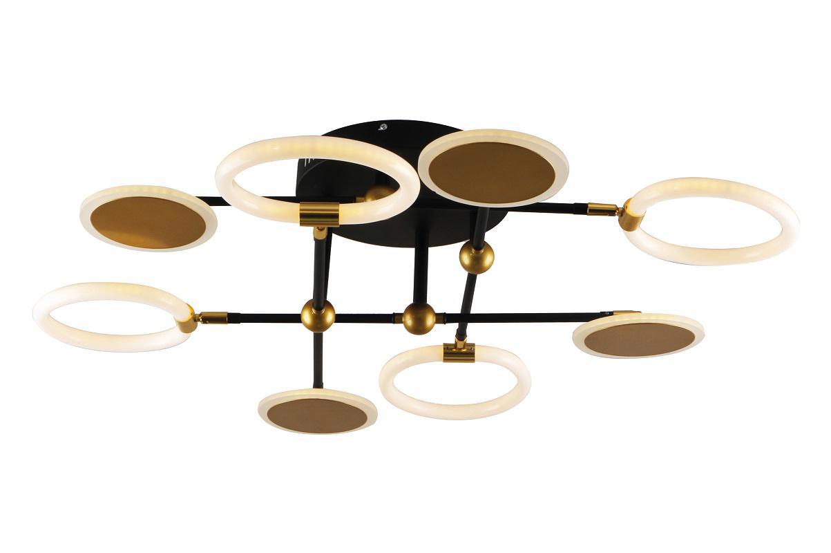 Изображение товара Люстра на штанге светодиодная ESCADA 8 м² теплый белый свет цвет черный