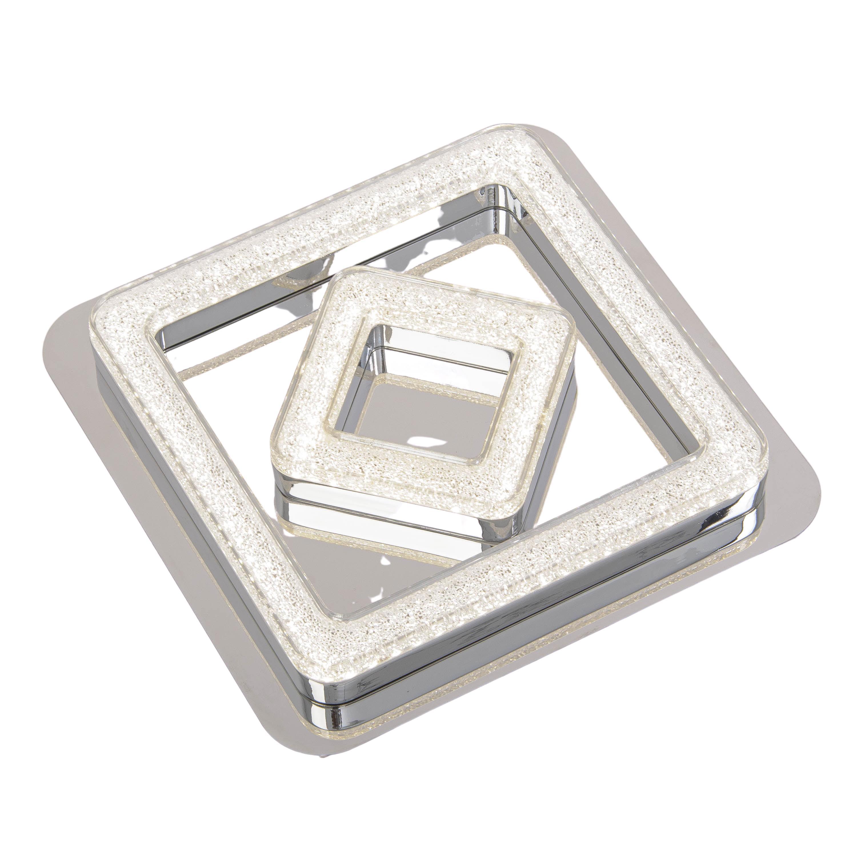 Изображение товара Люстра светодиодная потолочная Abrasax 103 хром 24 Вт стиль модерн