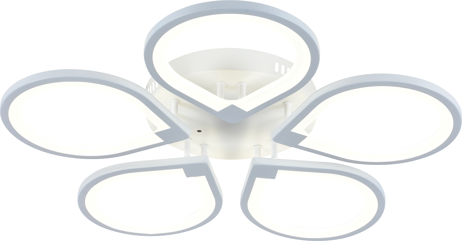 Изображение товара Светильник потолочный светодиодный ESCADA 10217/5LED 44 м² теплый белый свет цвет белый