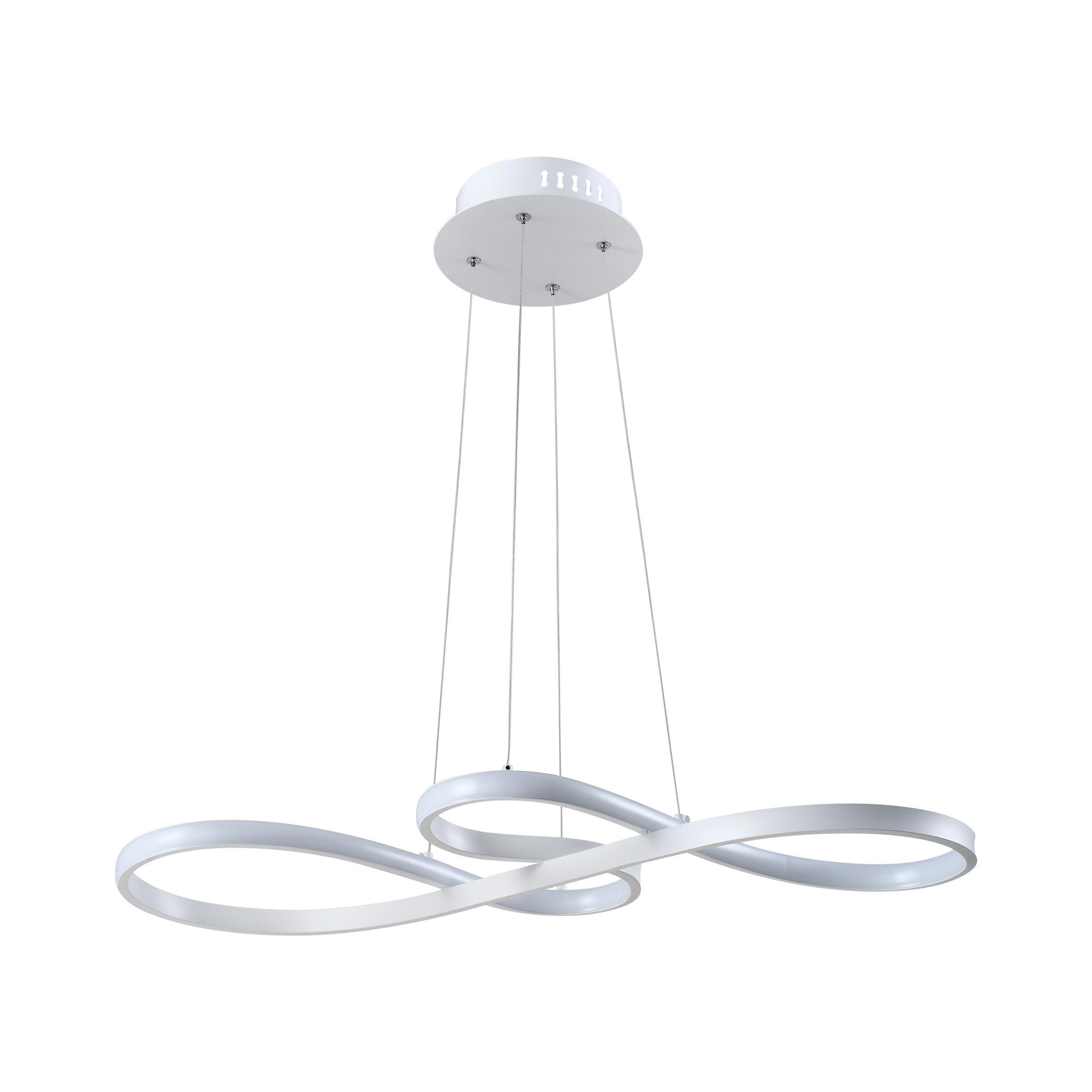 Изображение товара Современная подвесная светодиодная люстра MODERLI Roberta 18 м² белый дизайн